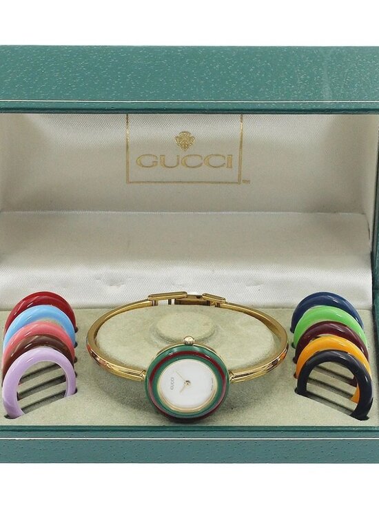 GUCCI Change bezel 11/12.2 white Dial Quartz Ladies Watch_948766 main image 8
